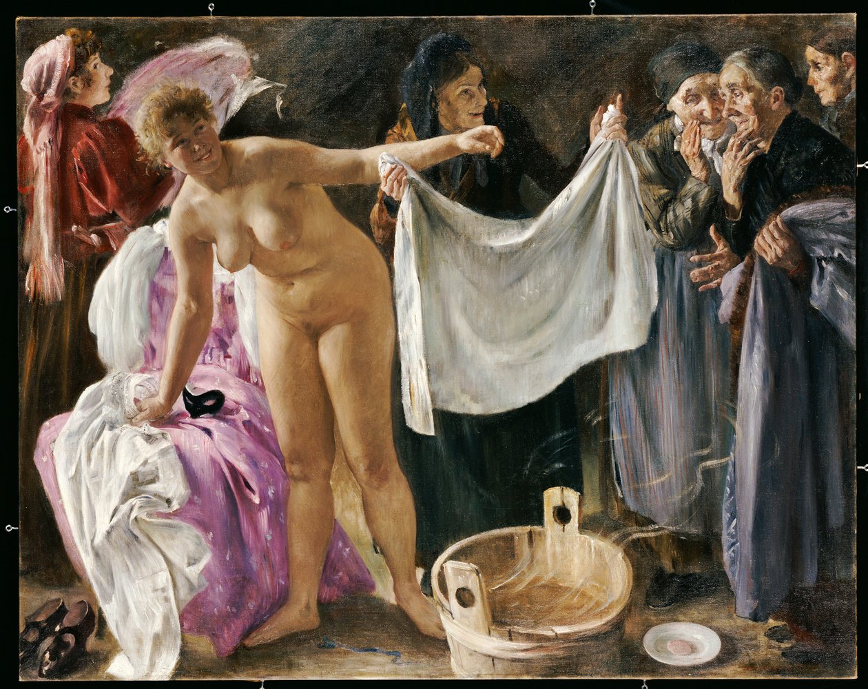 Häxorna, 1897 av Lovis Corinth