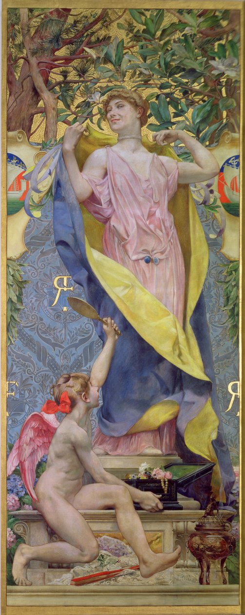 Den feminina toaletten (panel) av Luc Oliver Merson