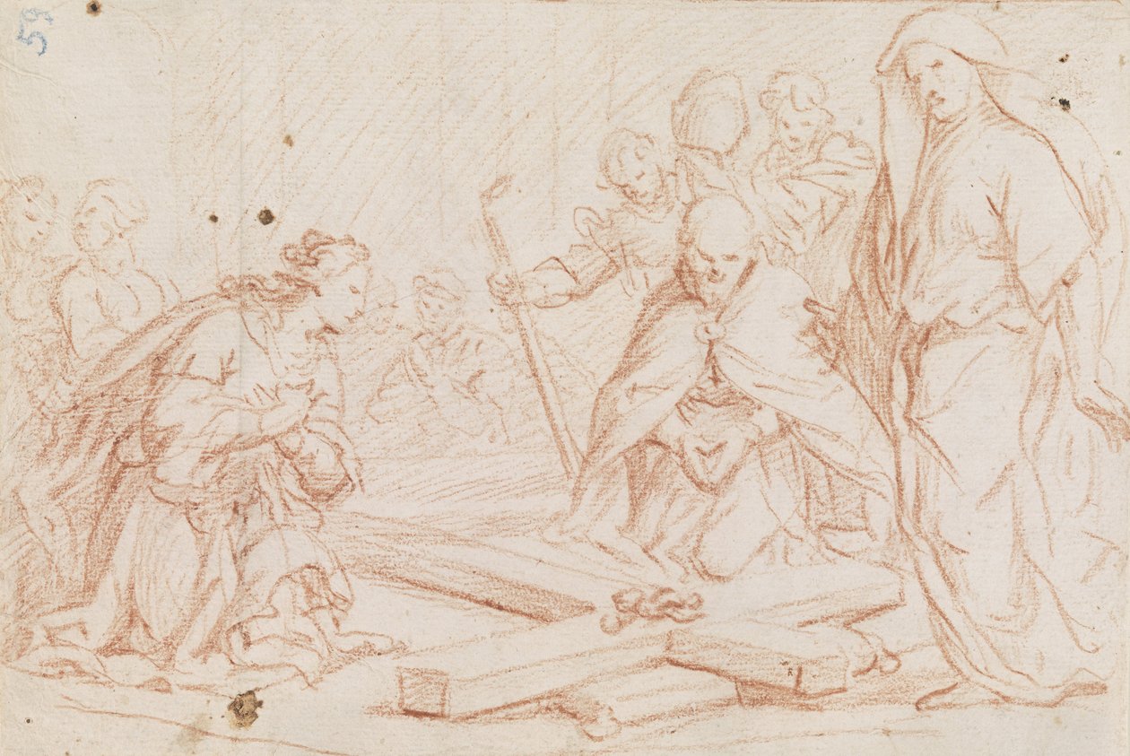 Finding of the Cross av Luca Giordano