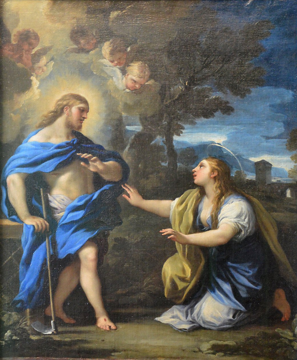 Kristus visar sig för Magdalena av Luca Giordano