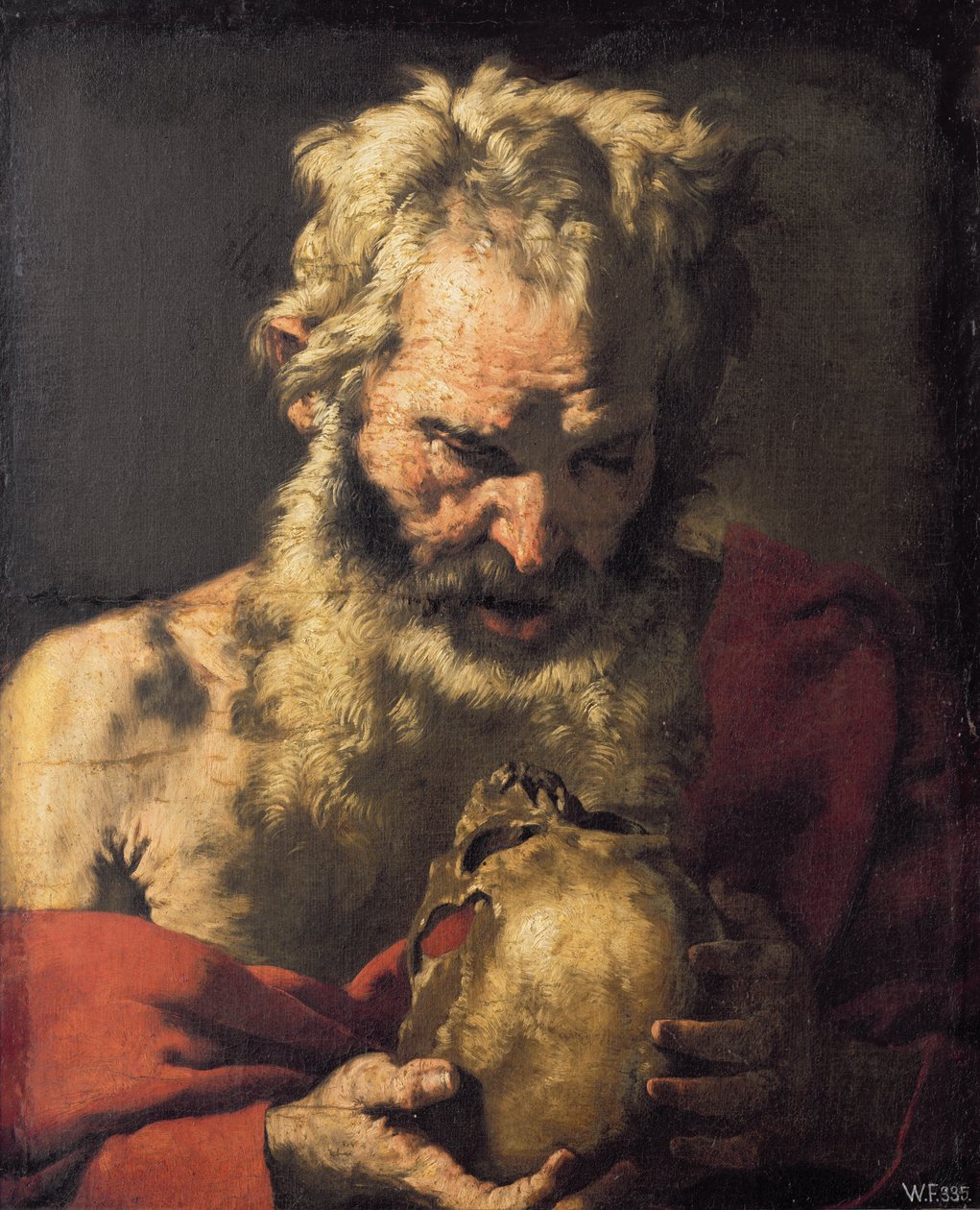 Mtakatifu Jerome swed av Luca Giordano