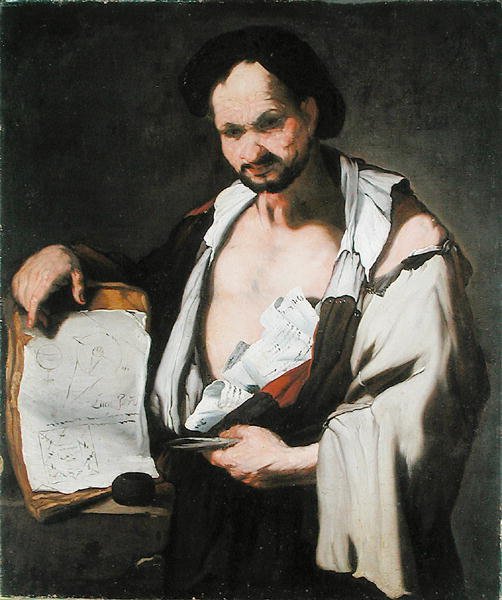 Den antika filosofen av Luca Giordano