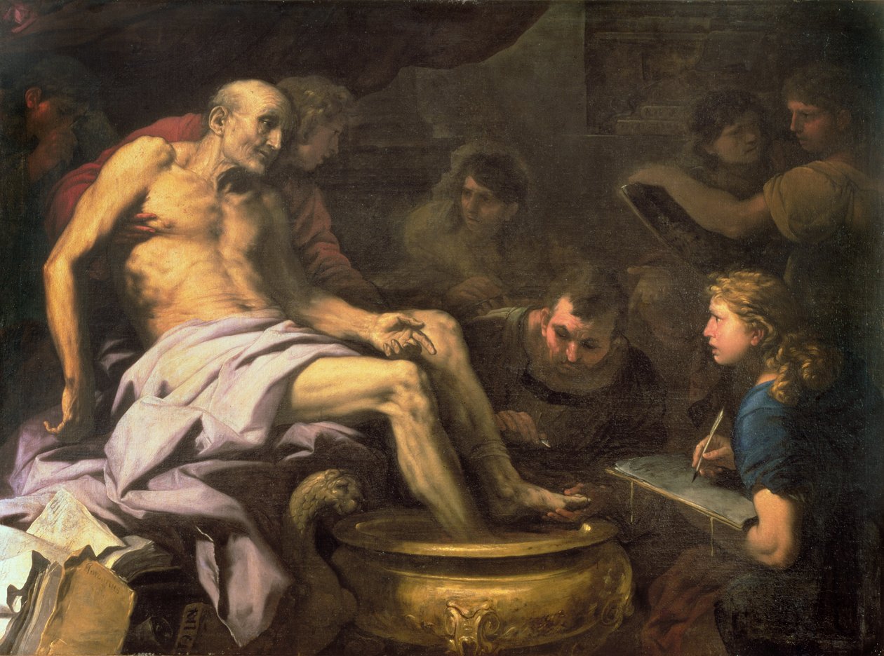 Senecas död av Luca Giordano