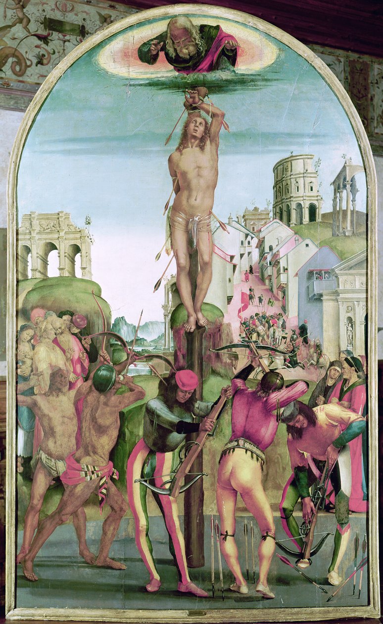 S:t Sebastians martyrskap av Luca Signorelli