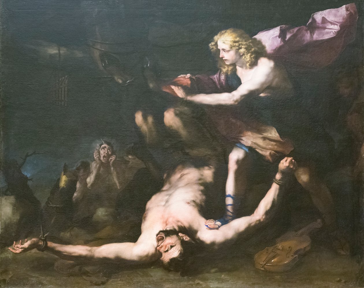 Apollo och Marsyas av Luca Giordano