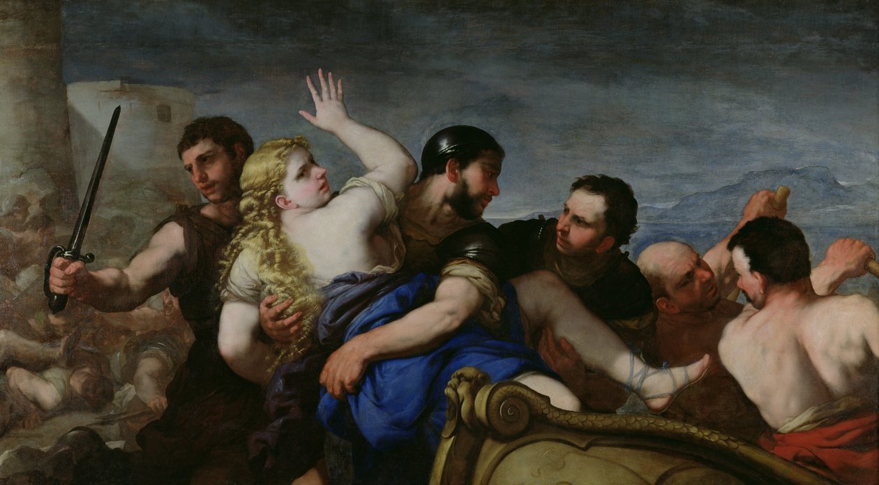 bortförandet av Helena av Luca Giordano