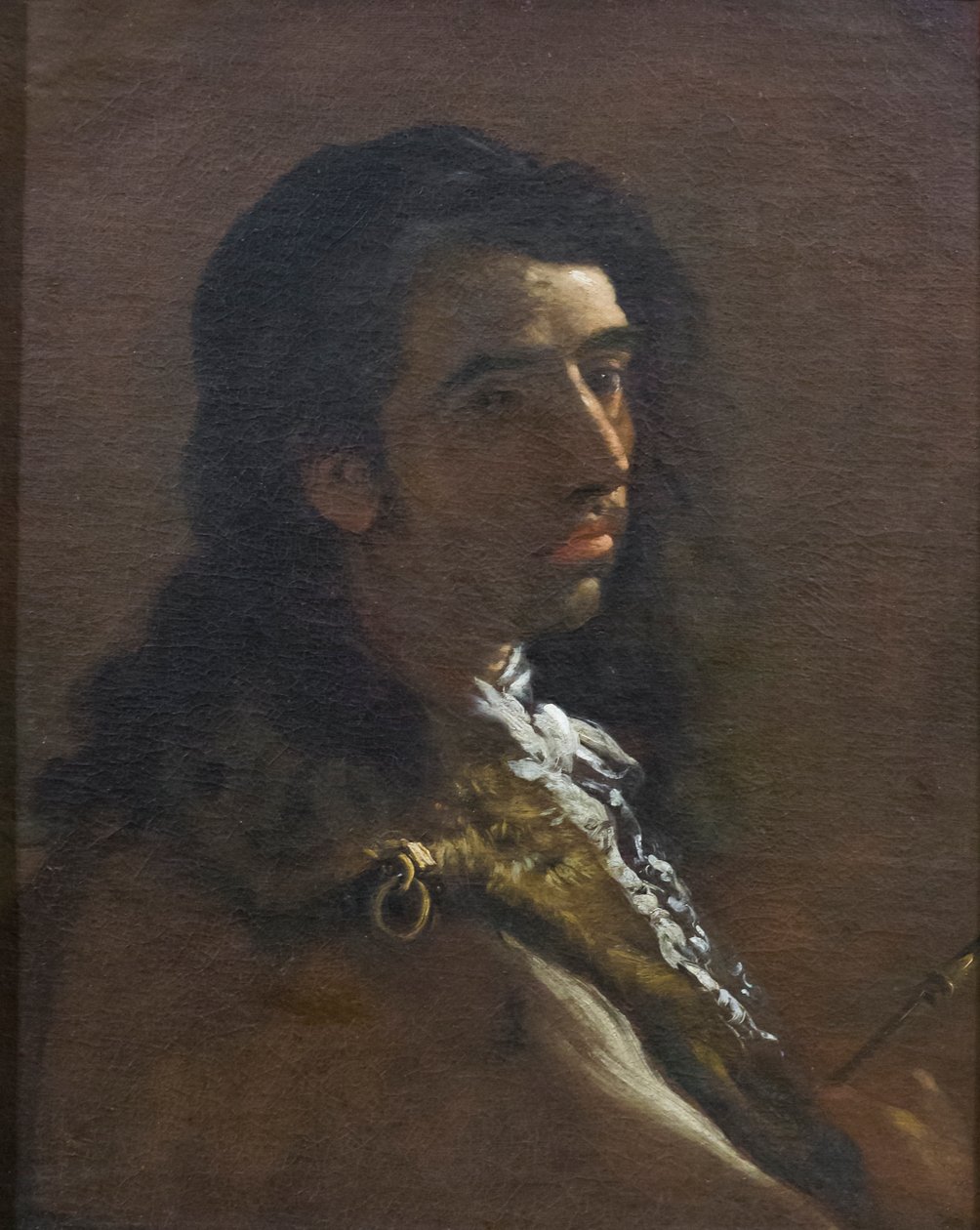Ungdomligt självporträtt av Luca Giordano