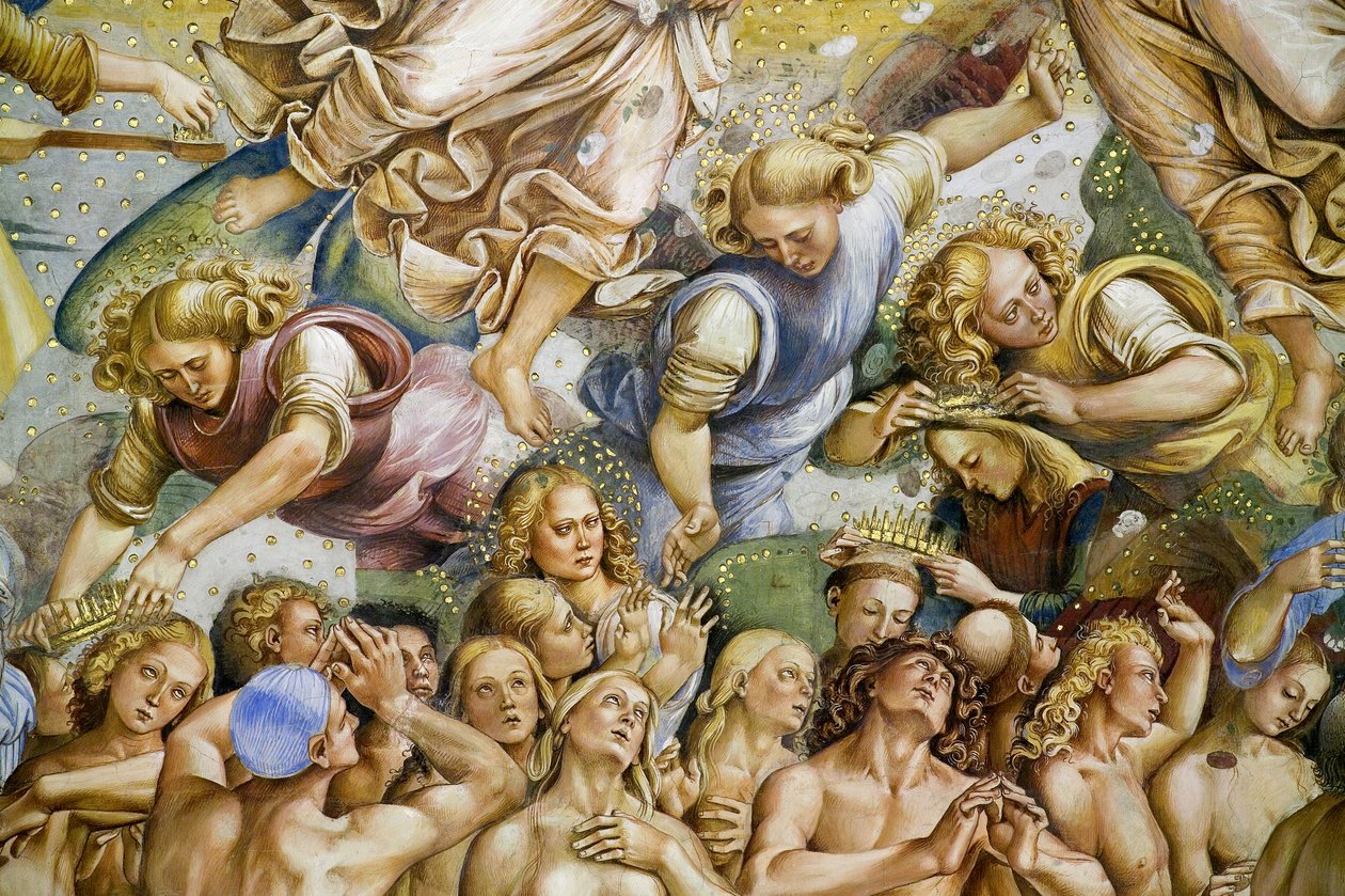 Elect, från Last Judgment freskcykel av Luca Signorelli