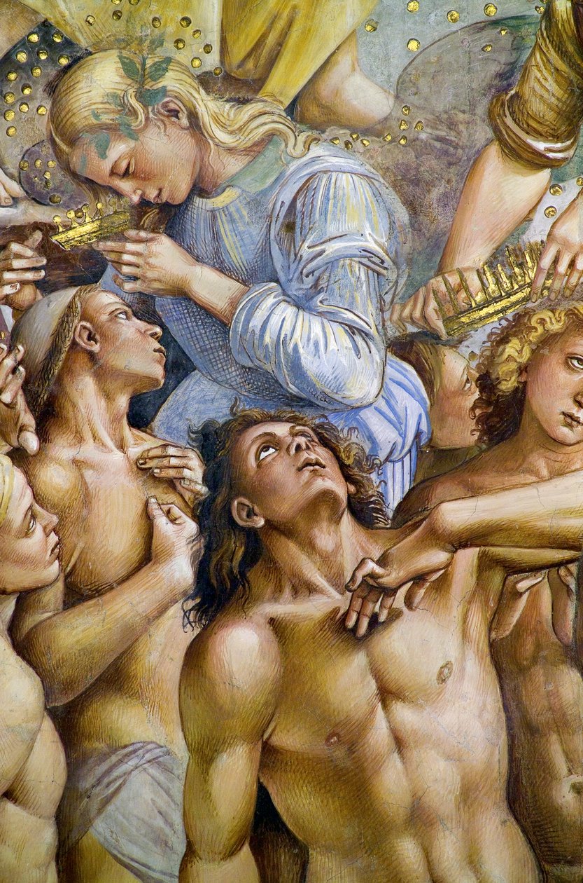 Elect, från Last Judgment freskcykel av Luca Signorelli