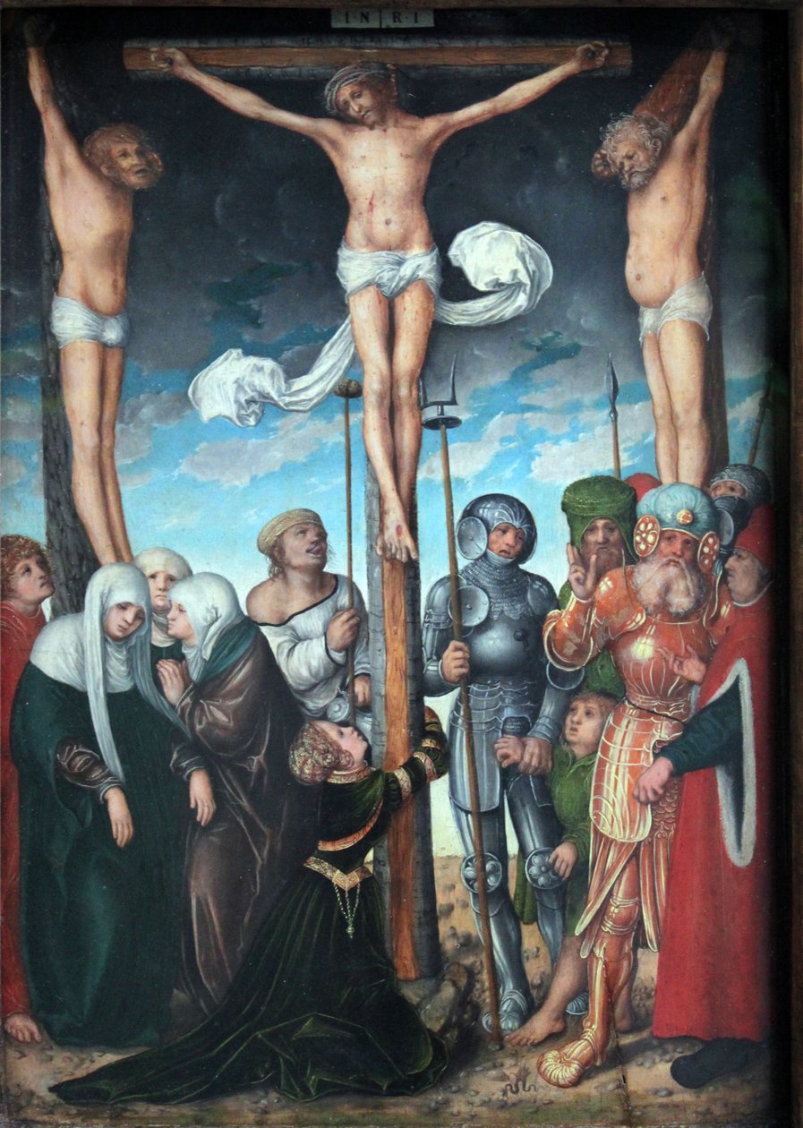  Kreuzigung Christi av Lucas Cranach the Elder