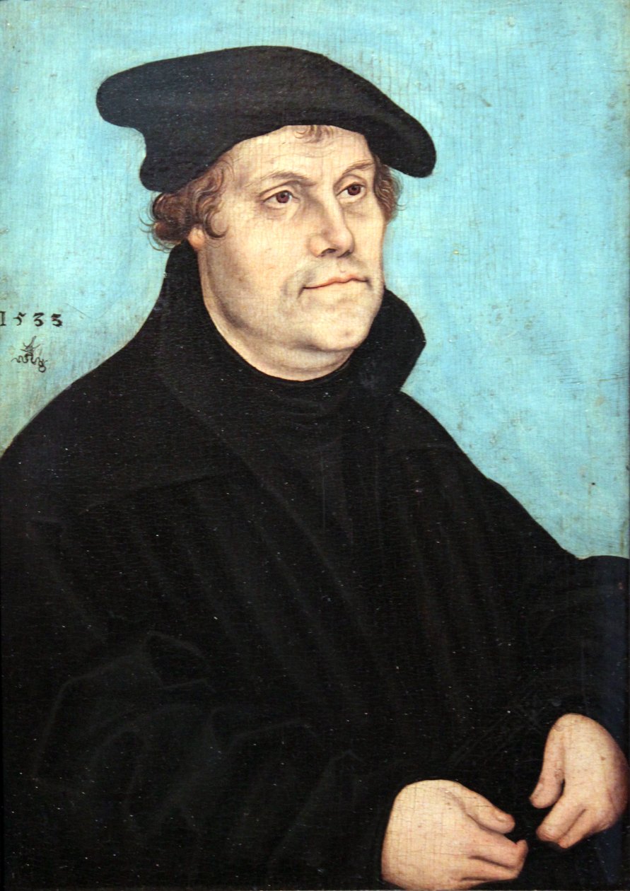 Martin Luther  av Lucas Cranach the Elder