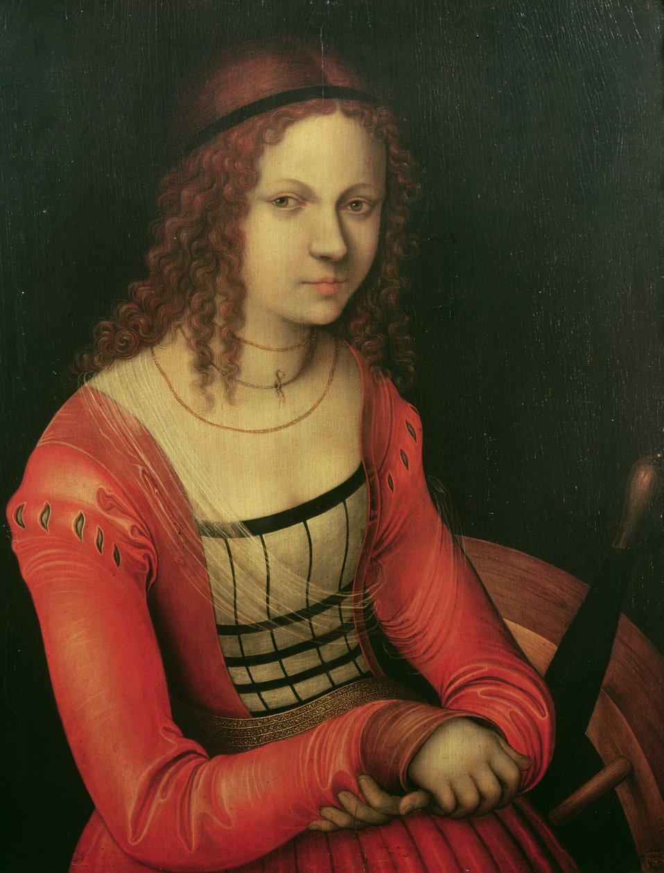 Saint Catherine av Lucas Cranach the Elder
