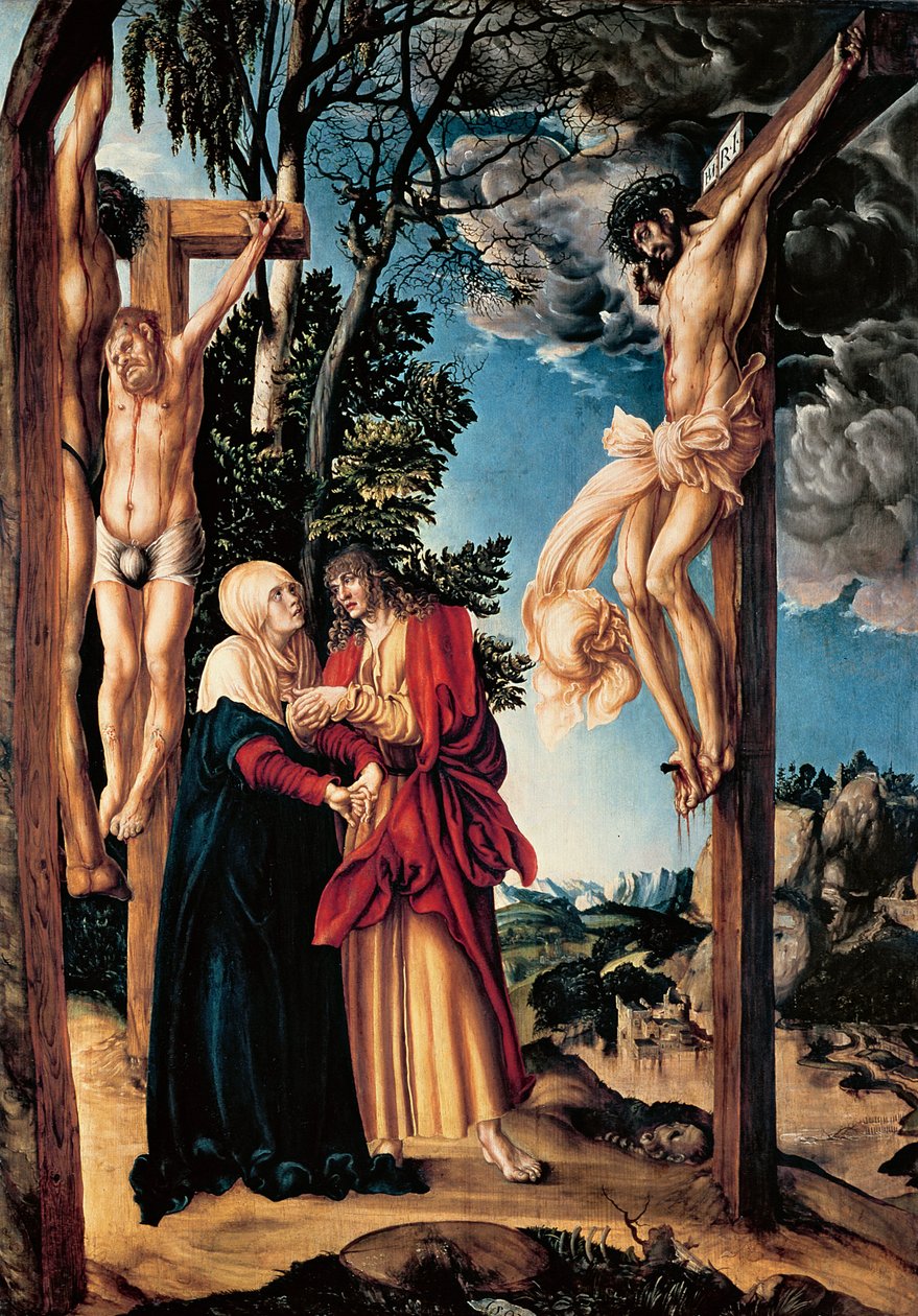 Korsfästelsen, 1503 av Lucas Cranach the Elder