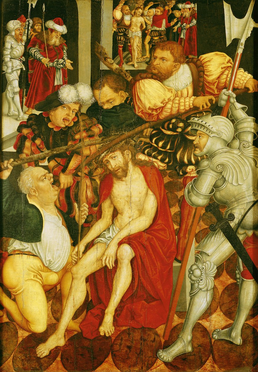 Kristi hån av Lucas Cranach the Elder