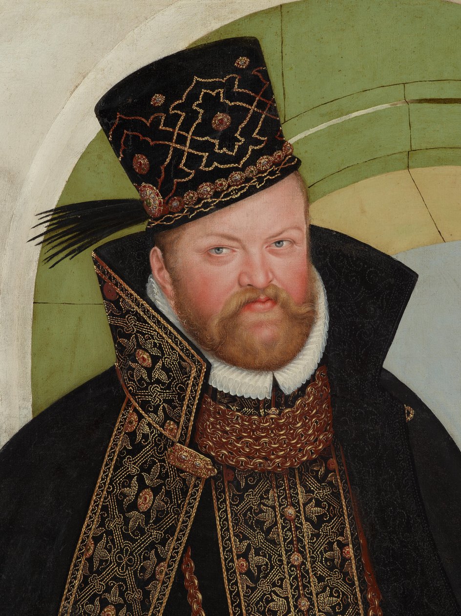 August, Elector of Saxony (1526-1586) av Lucas Cranach the Younger  