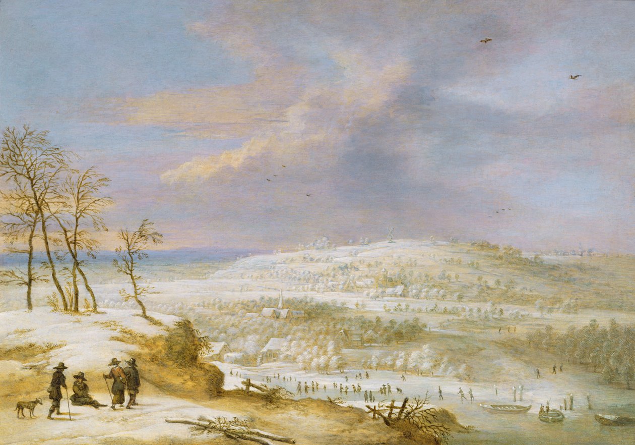 Vinter, 1600-talet av Lucas van Uden