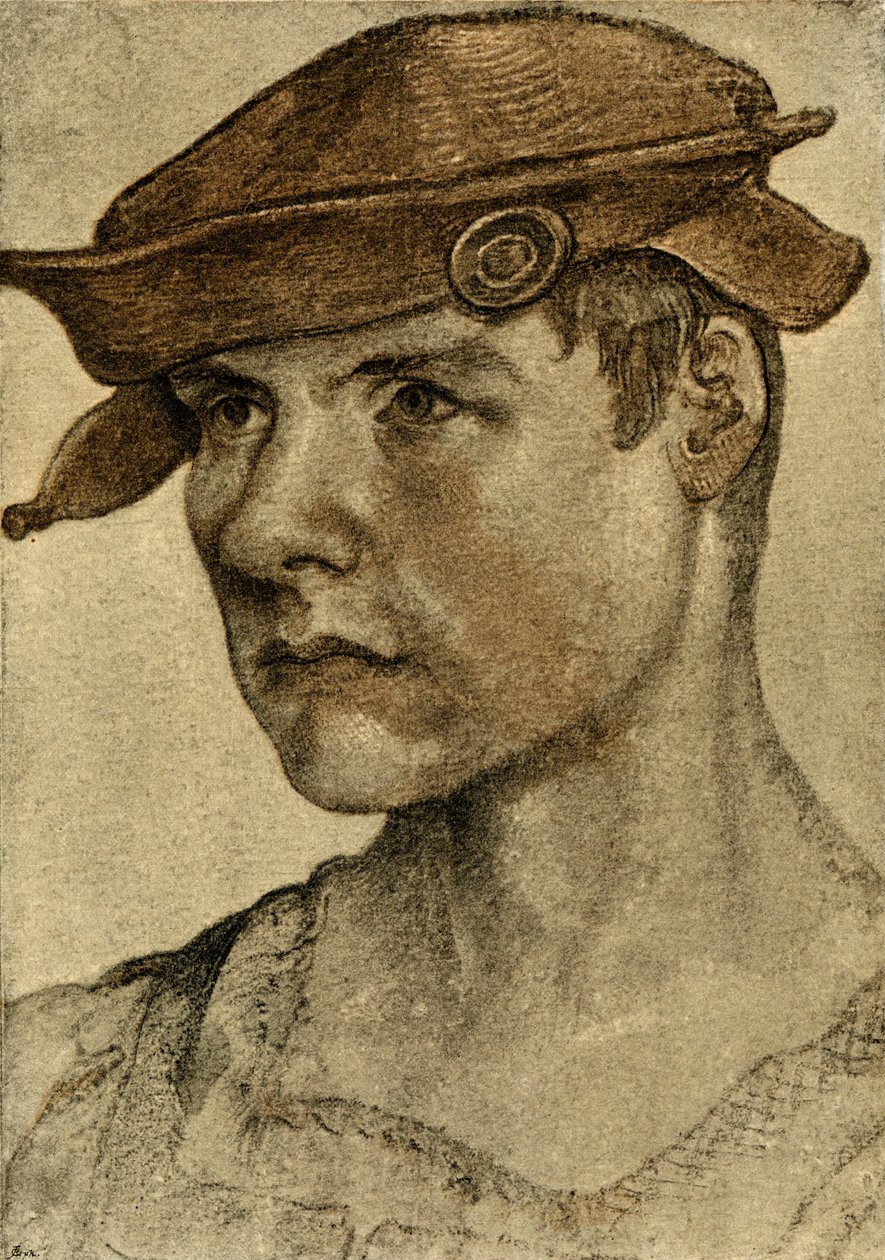 Porträtt av en man av Lucas Cranach the Elder