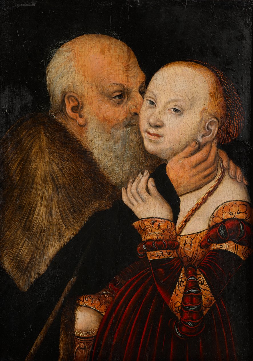 Det udda paret av Lucas Cranach d. Ä.