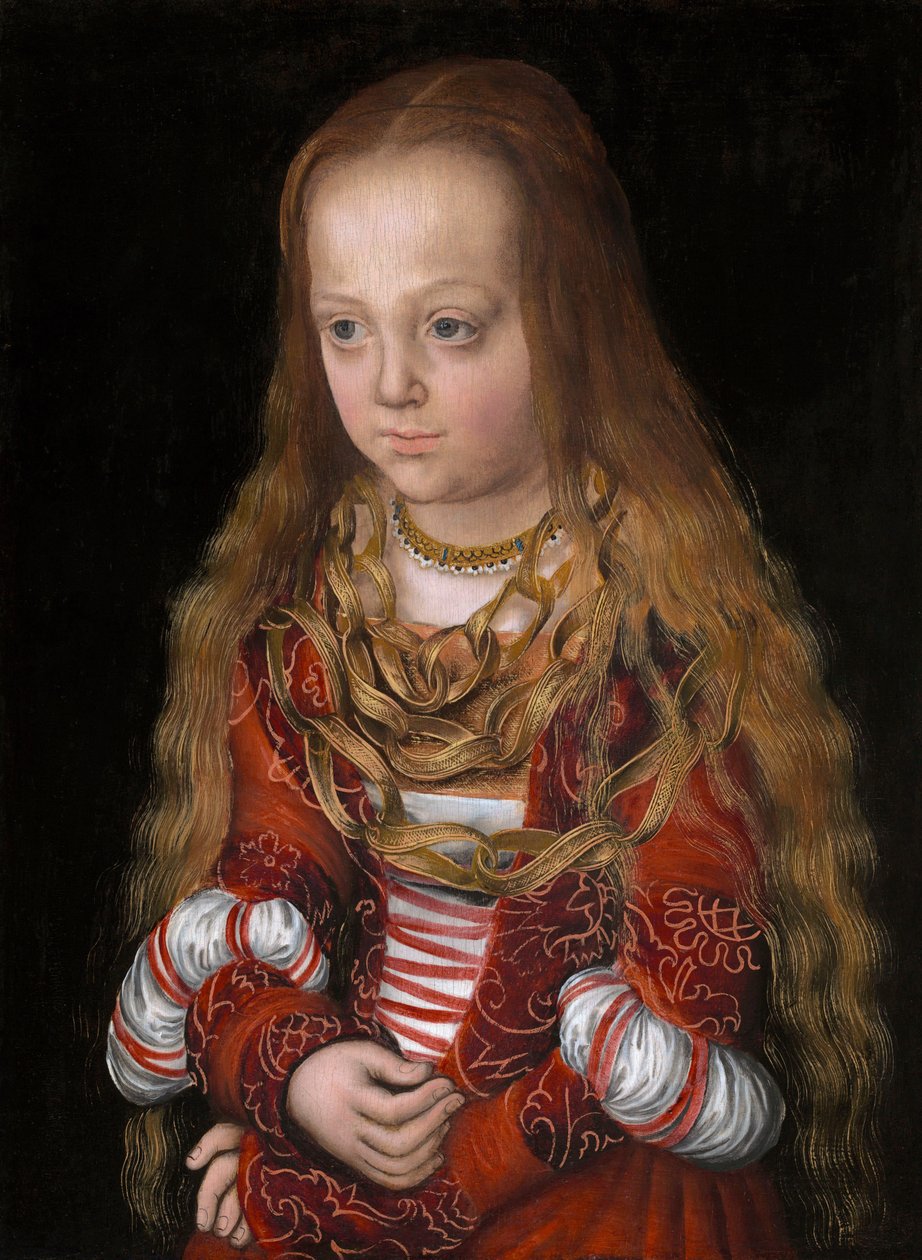 En prinsessa av Sachsen av Lucas Cranach the Elder