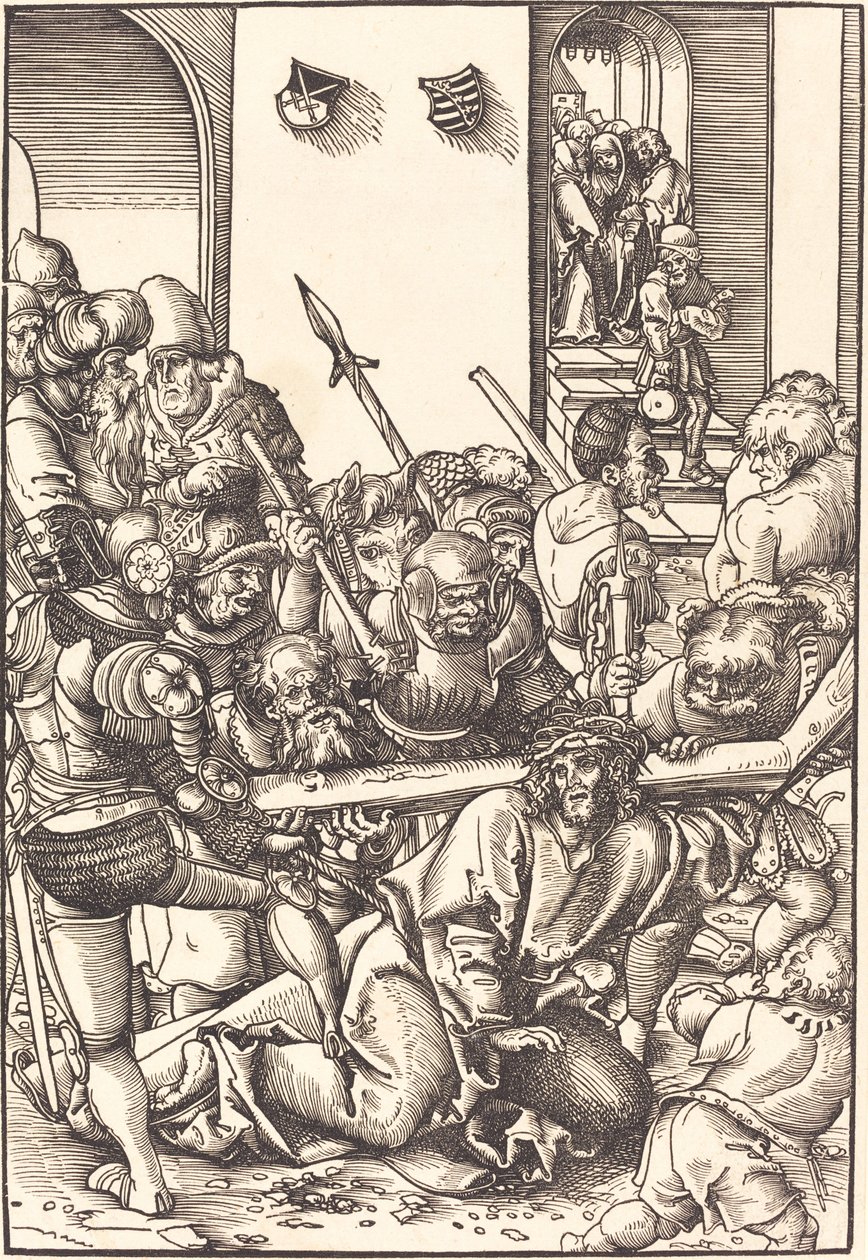 Kristus som bär korset av Lucas Cranach the Elder