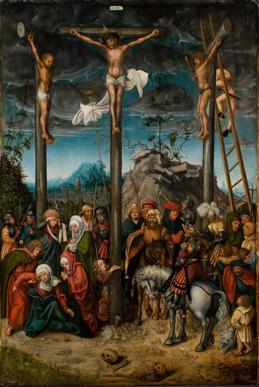 Korsfästelse av Lucas Cranach the Elder