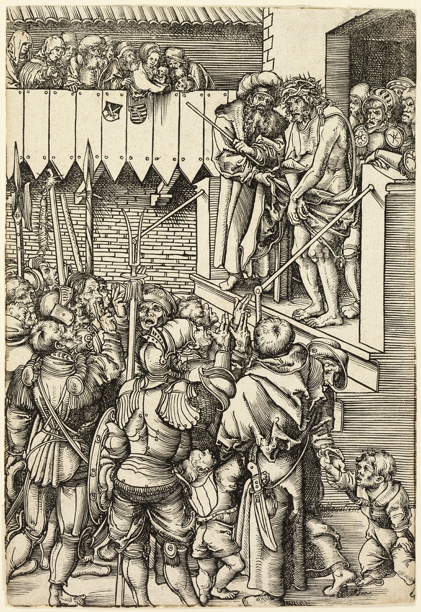 Ecce Homo, från Passionen av Lucas Cranach the Elder