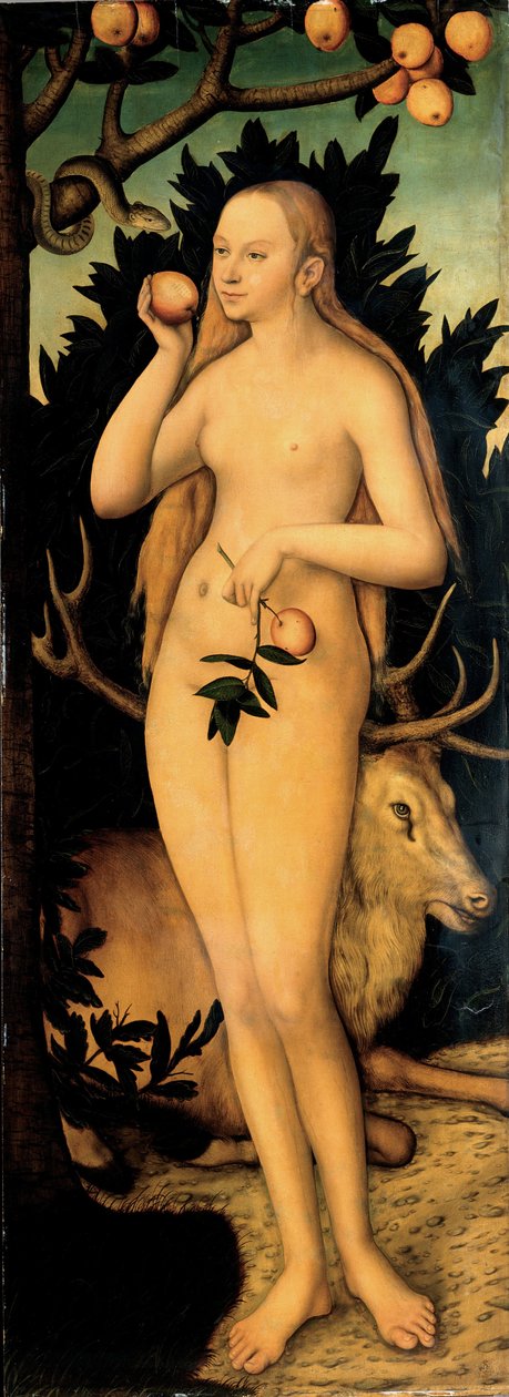 Eva, efter 1537 av Lucas Cranach the Elder