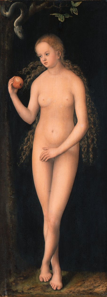 Tyska: Eva Eve av Lucas Cranach the Elder