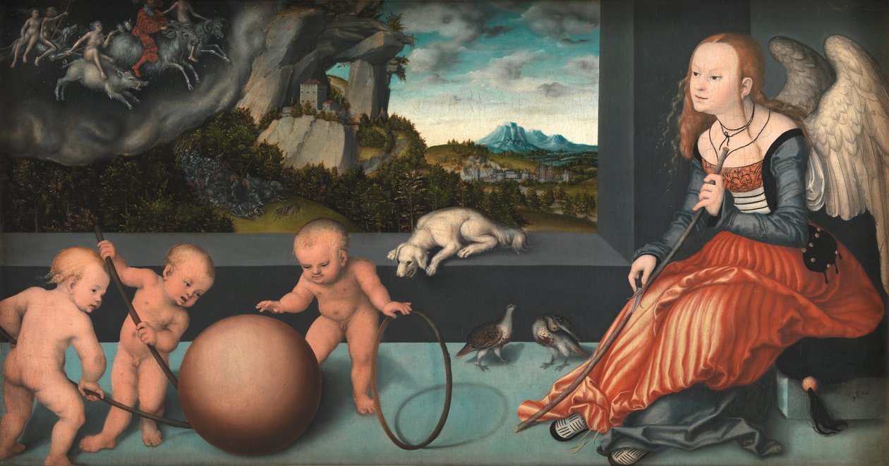Tyska: Melancholia Melancholia av Lucas Cranach the Elder