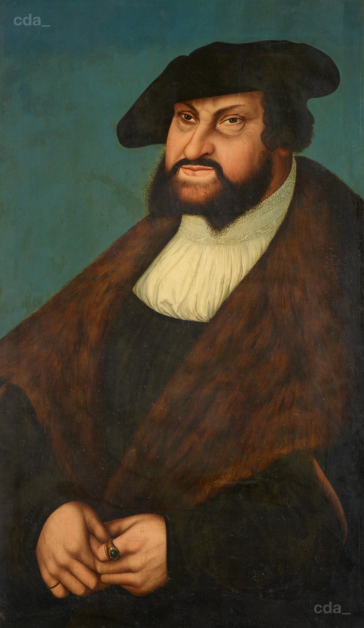 Johann den ståndaktige av Lucas Cranach the Elder