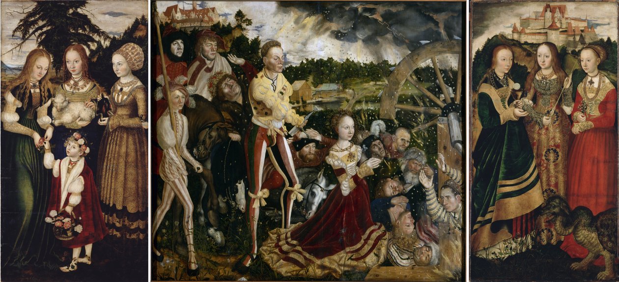 Ren murbruk av Lucas Cranach the Elder