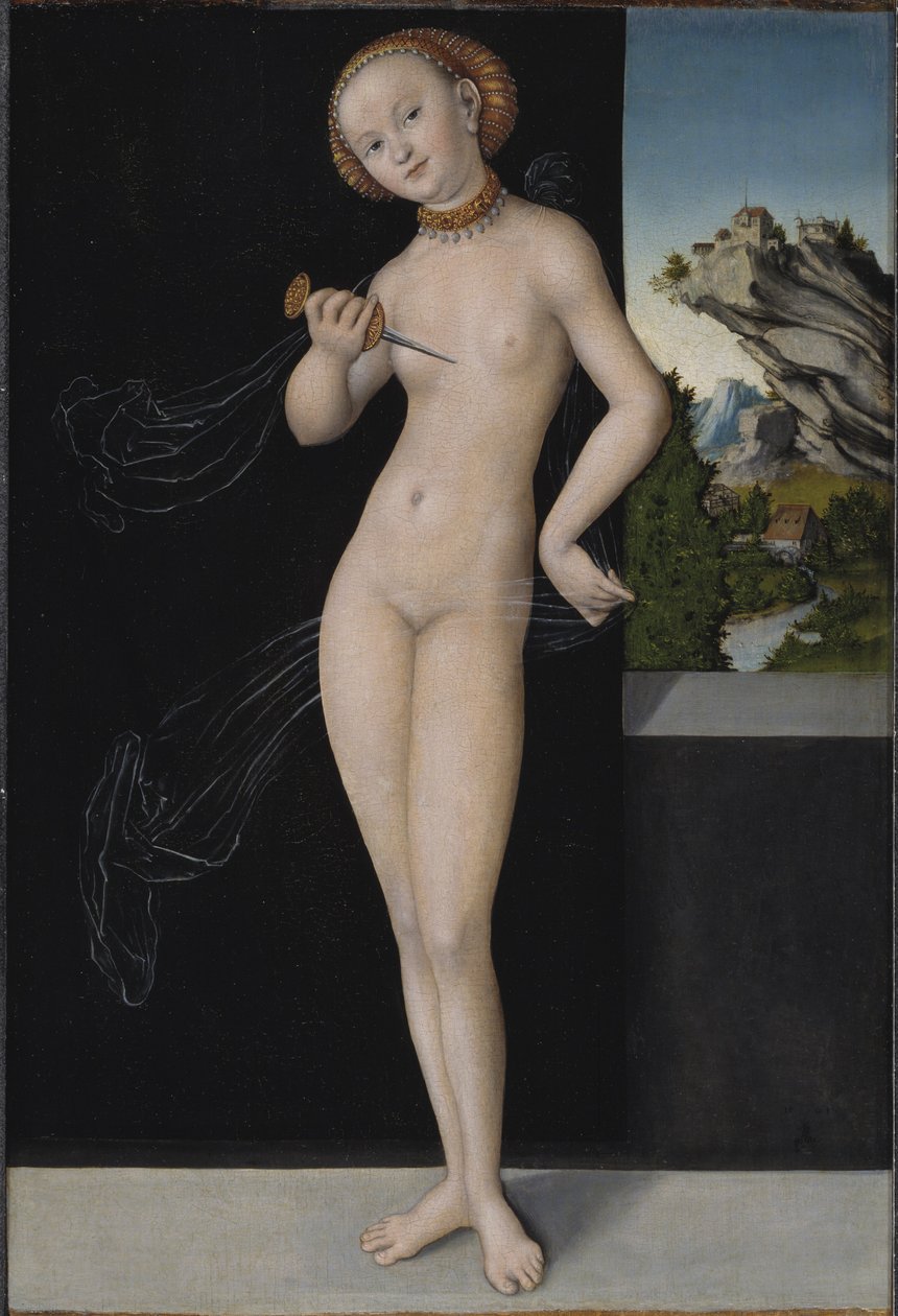Lucretia av Lucas Cranach the Elder