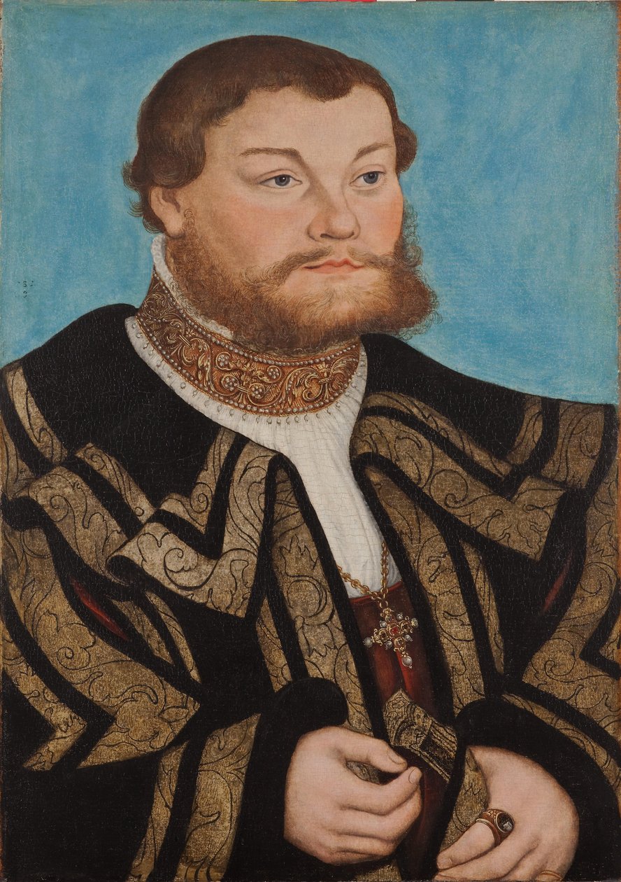 Porträtt av prins Johann av Lucas Cranach the Elder
