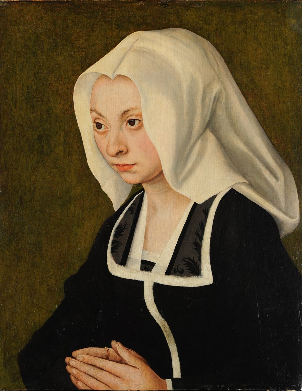 Porträtt av en kvinna av Lucas Cranach the Elder