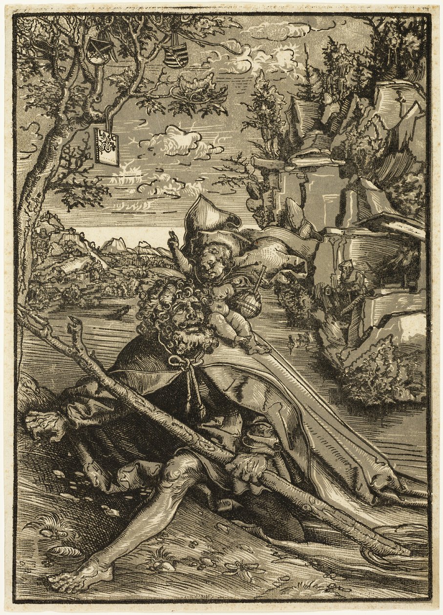 Sankt Kristoffer av Lucas Cranach the Elder