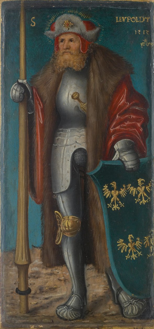 Sankt Leopold av Lucas Cranach the Elder