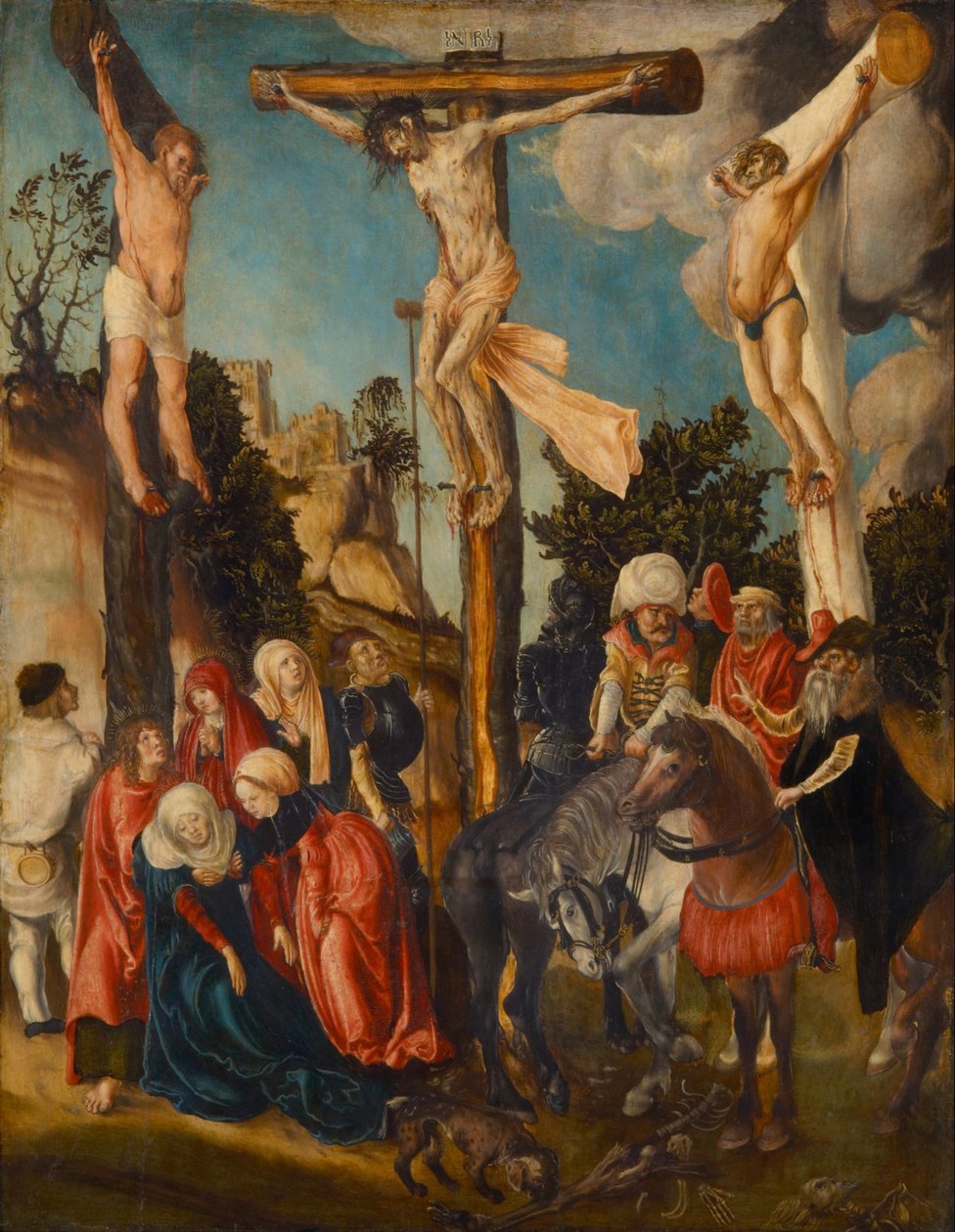 Korsfästelsen, 1501 av Lucas Cranach the Elder