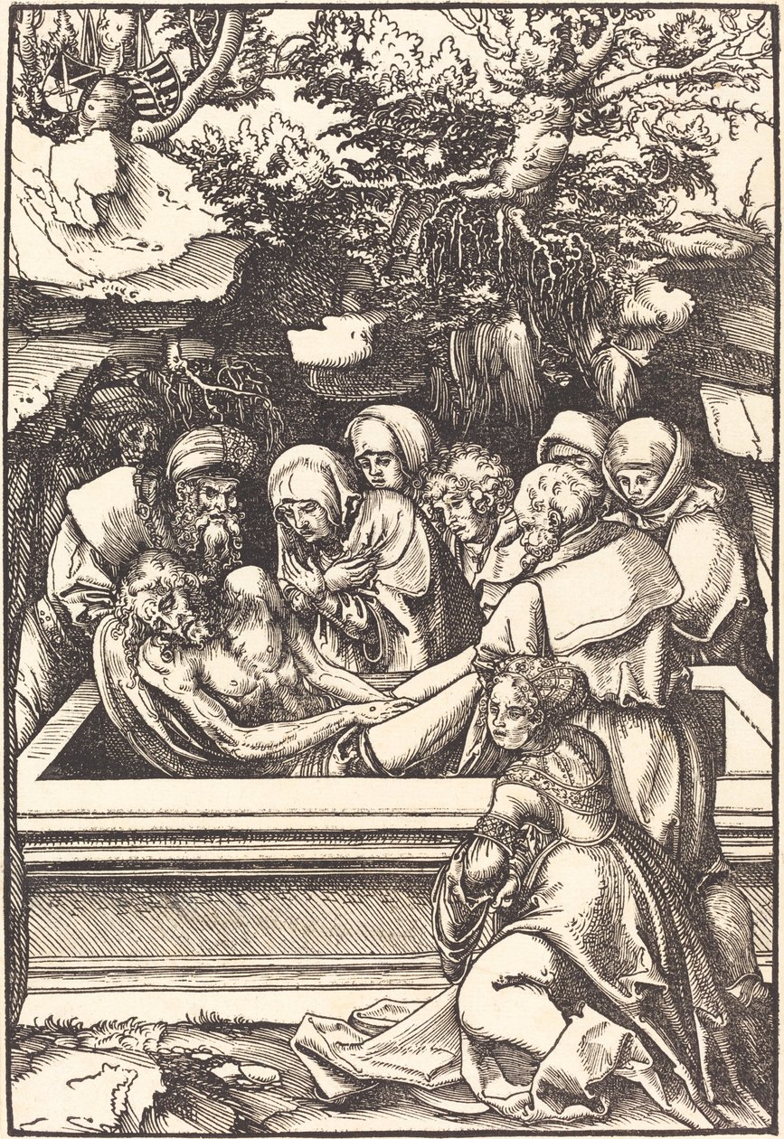 Gravläggningen av Lucas Cranach the Elder
