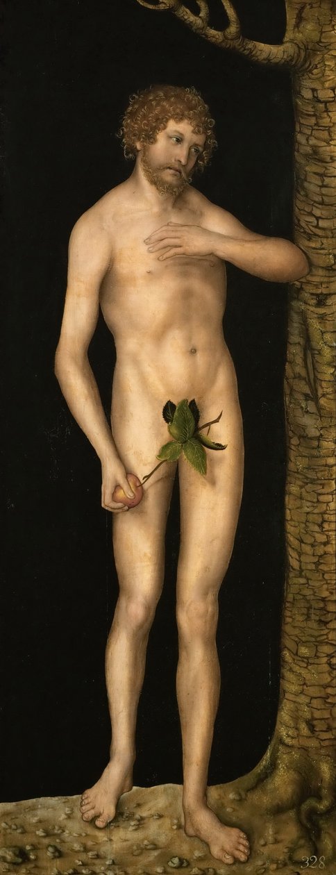 Människans fall av Lucas Cranach the Elder