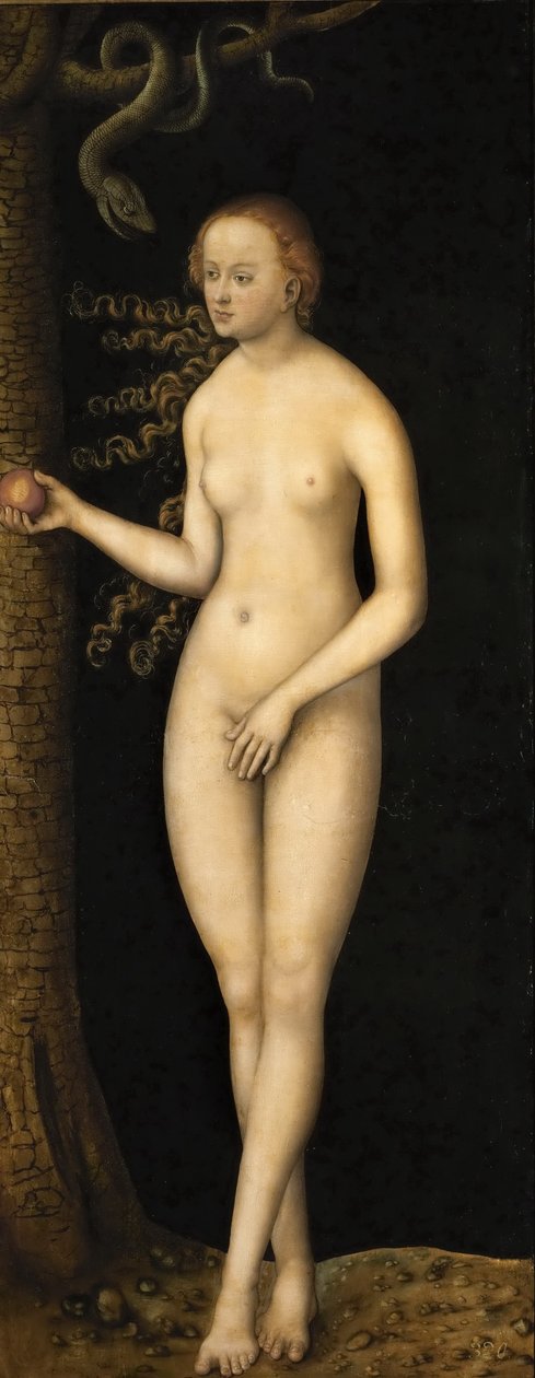Människans fall av Lucas Cranach the Elder