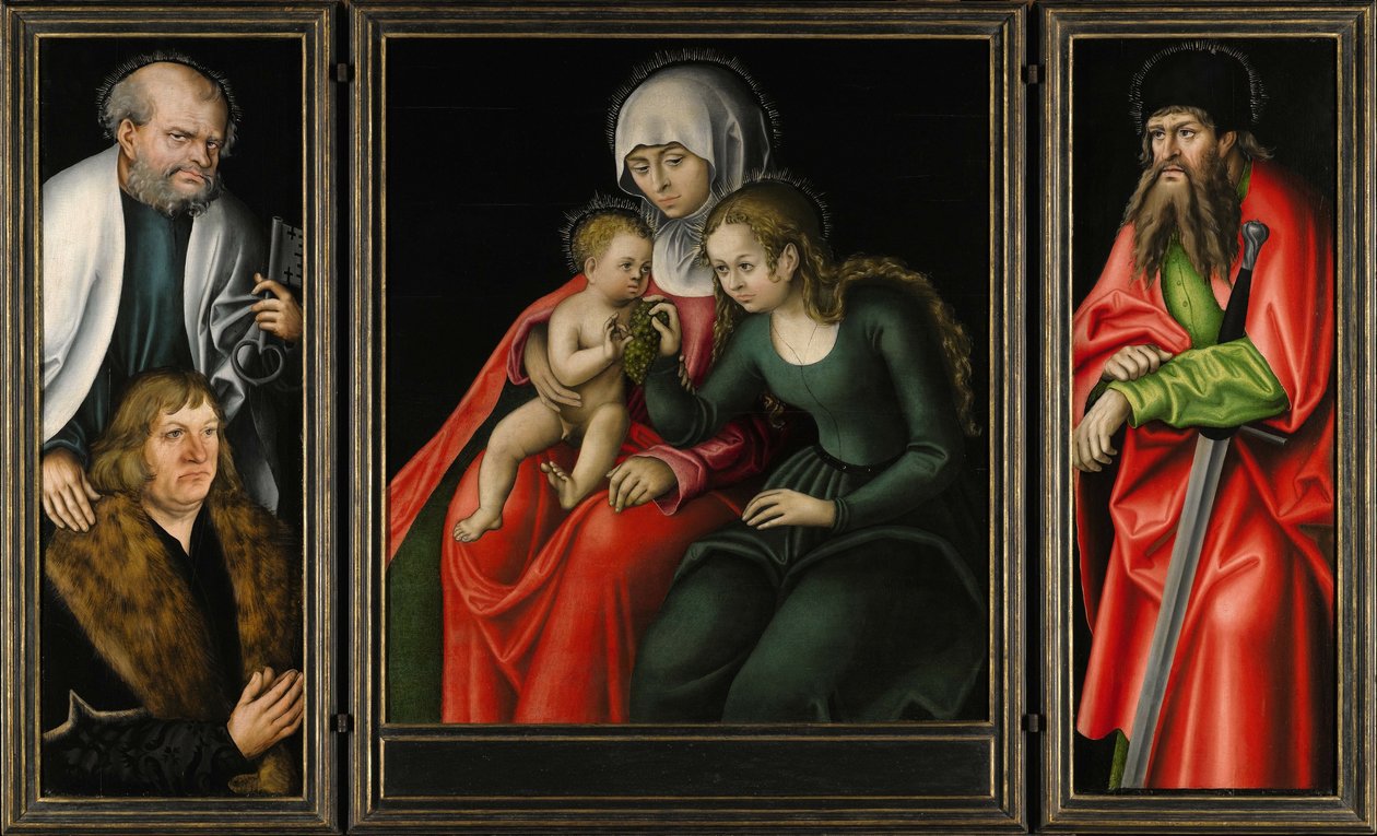 Feilitzsch Altaruppsats av Lucas Cranach the Elder