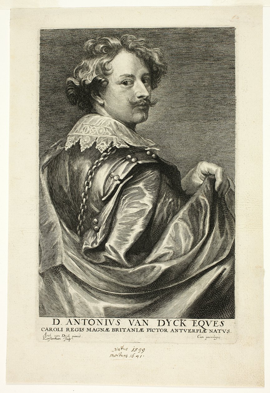 Anthony van Dyck av Lucas Emil Vorsterman