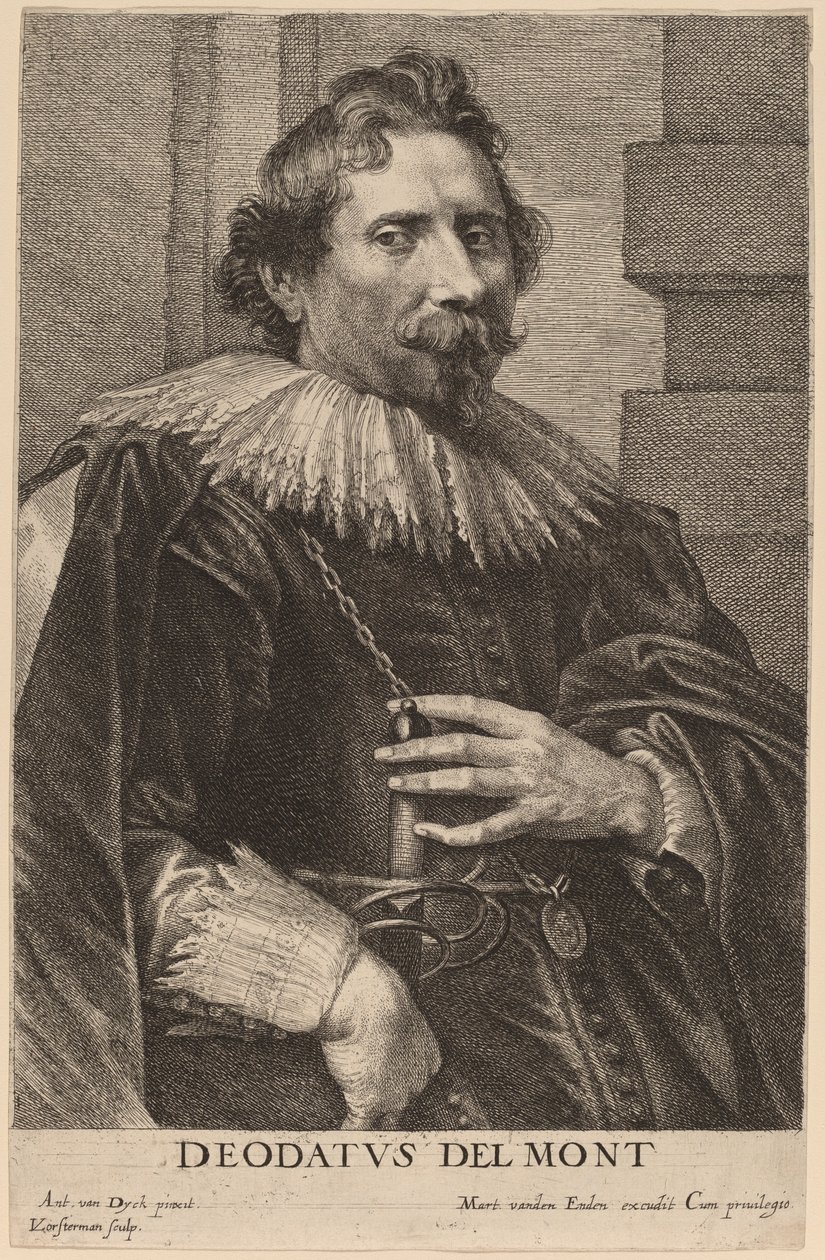 Plötsligt Delmont av Lucas Emil Vorsterman after Sir Anthony van Dyck