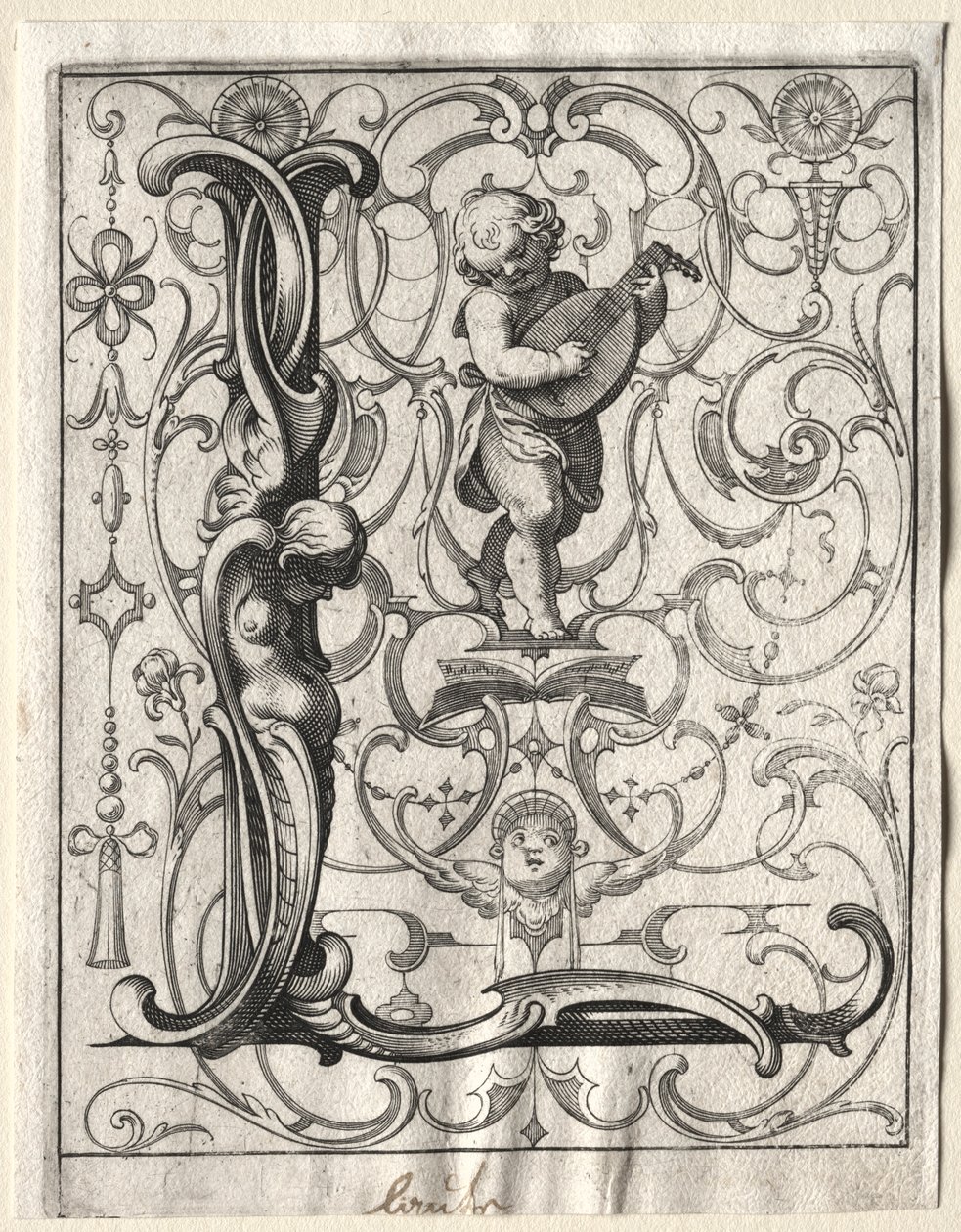 Nytt ABC-häfte: L, 1627. av Lucas Kilian