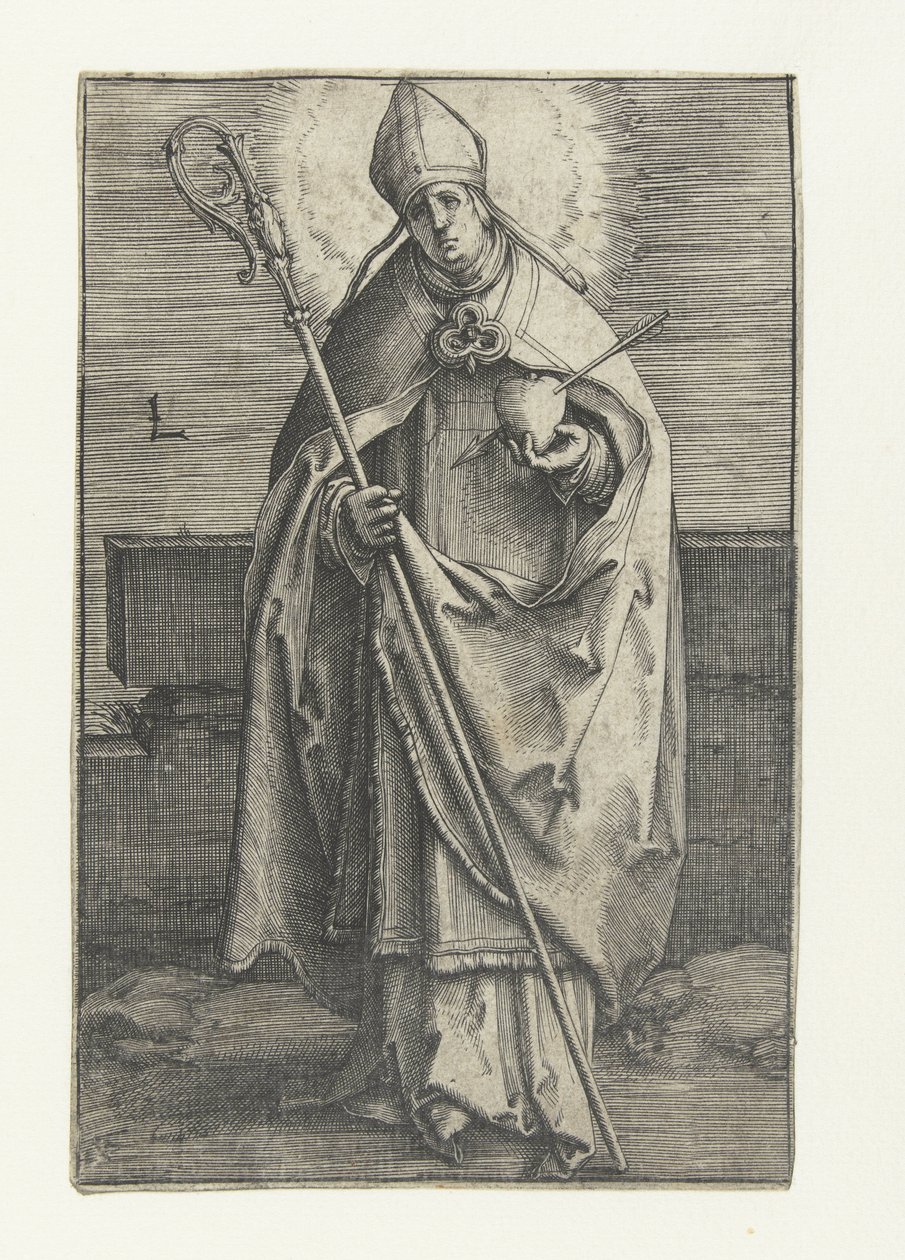 Saint Gerard av Lucas van Leyden
