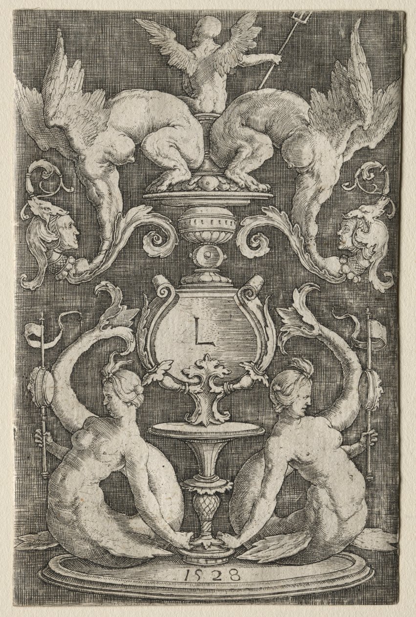 Prydnadspanel, 1528. av Lucas van Leyden