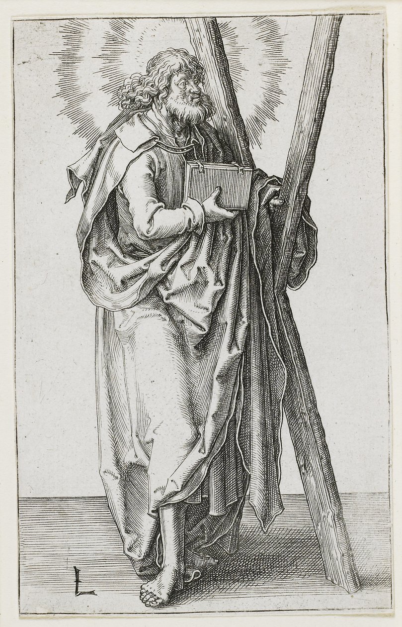 St Andrew av Lucas van Leyden
