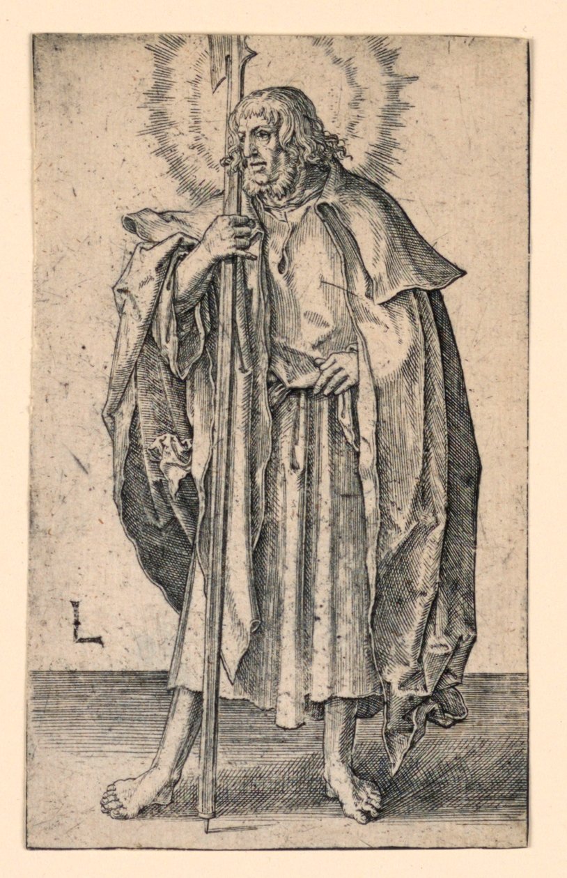 St Matteus av Lucas van Leyden
