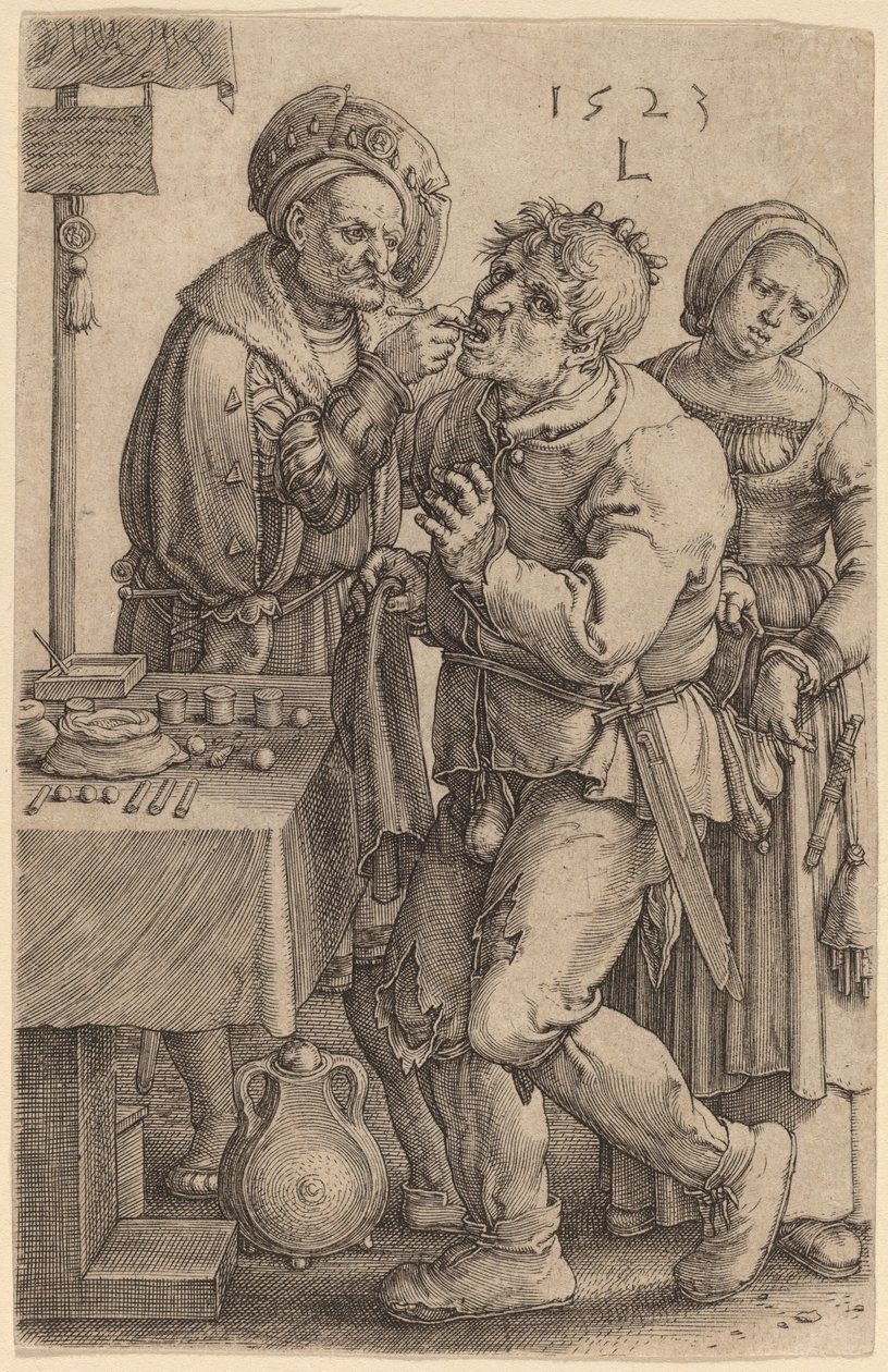 Tandläkaren av Lucas van Leyden