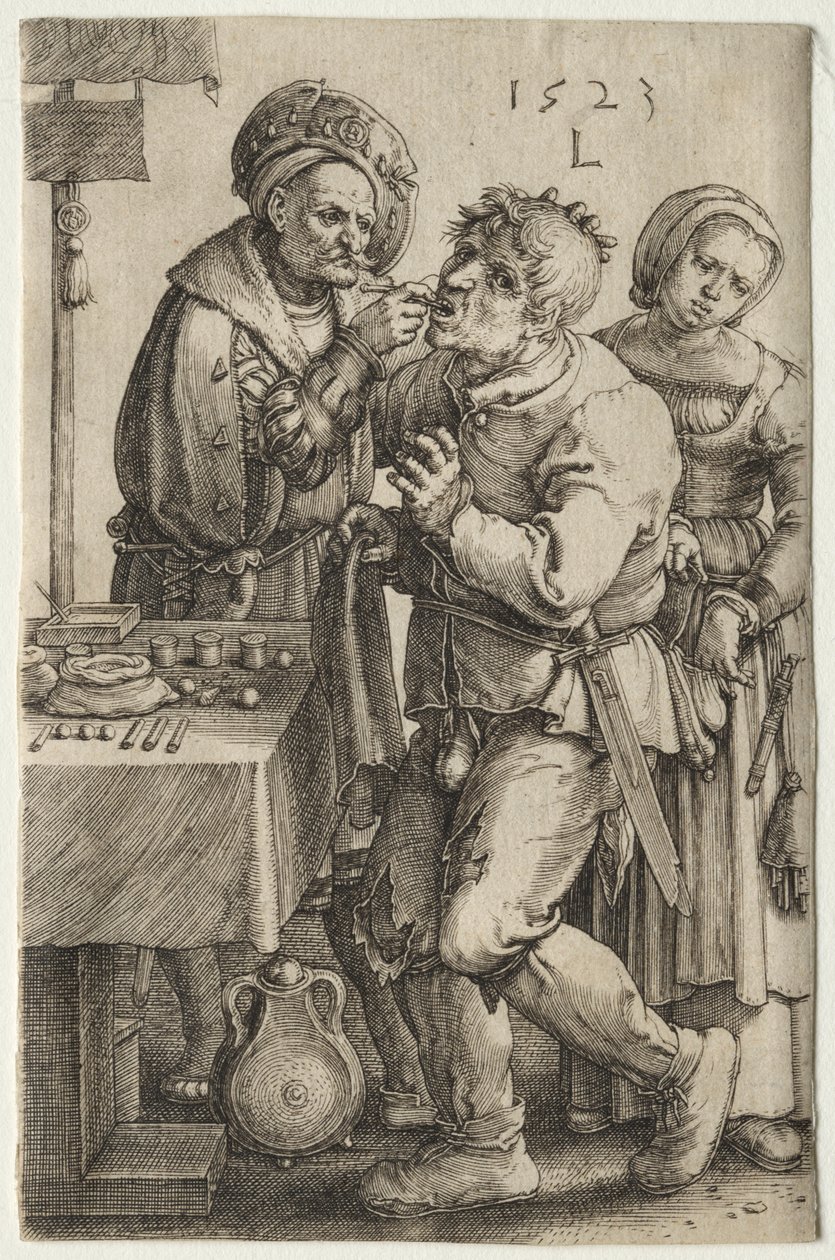 Tandläkaren av Lucas van Leyden